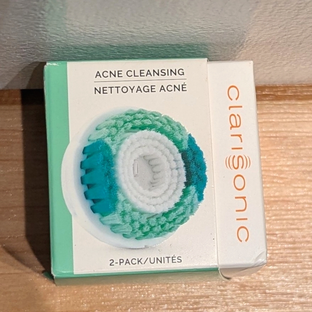 Clarisonic Acne Cleansing Brush Heads - 2 Pack